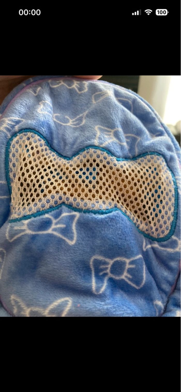 Petit chien modèle décoiffé et son panier/sac de transport - photo numéro 9