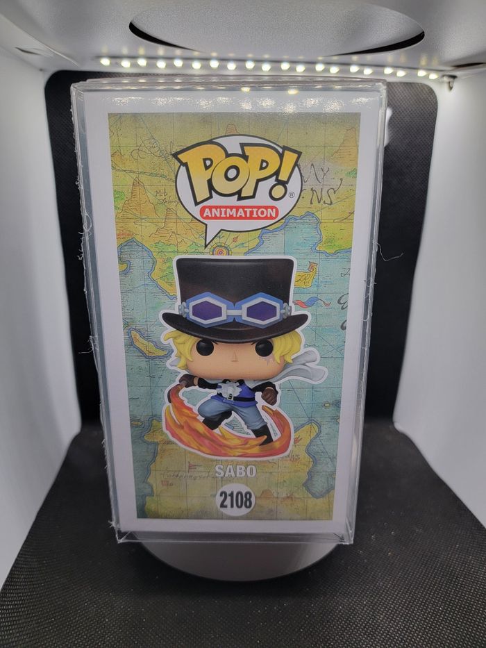 Pop Sabo avec Flamme One Piece + Protector - photo numéro 2