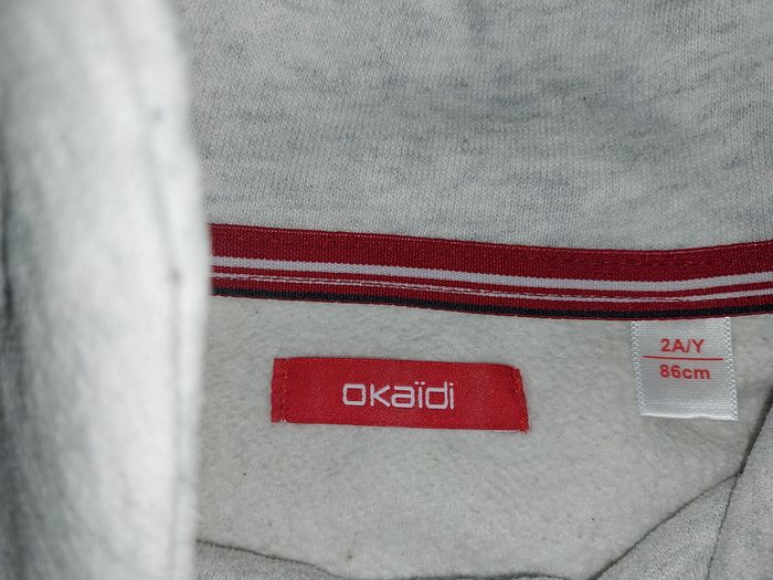 Sweat bébé Okaïdi 2 ans – 86 cm – confortable – fermeture pression col - photo numéro 5