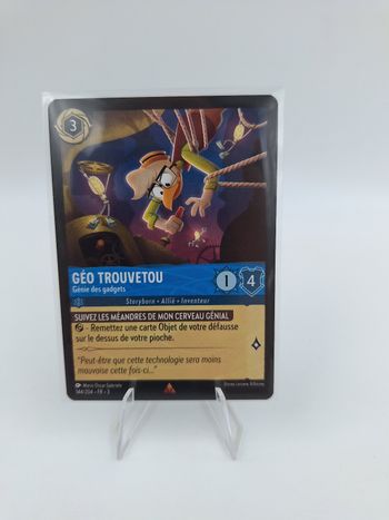 Carte Lorcana 144/204 FR. 3 : Geo trouvetou RARE
