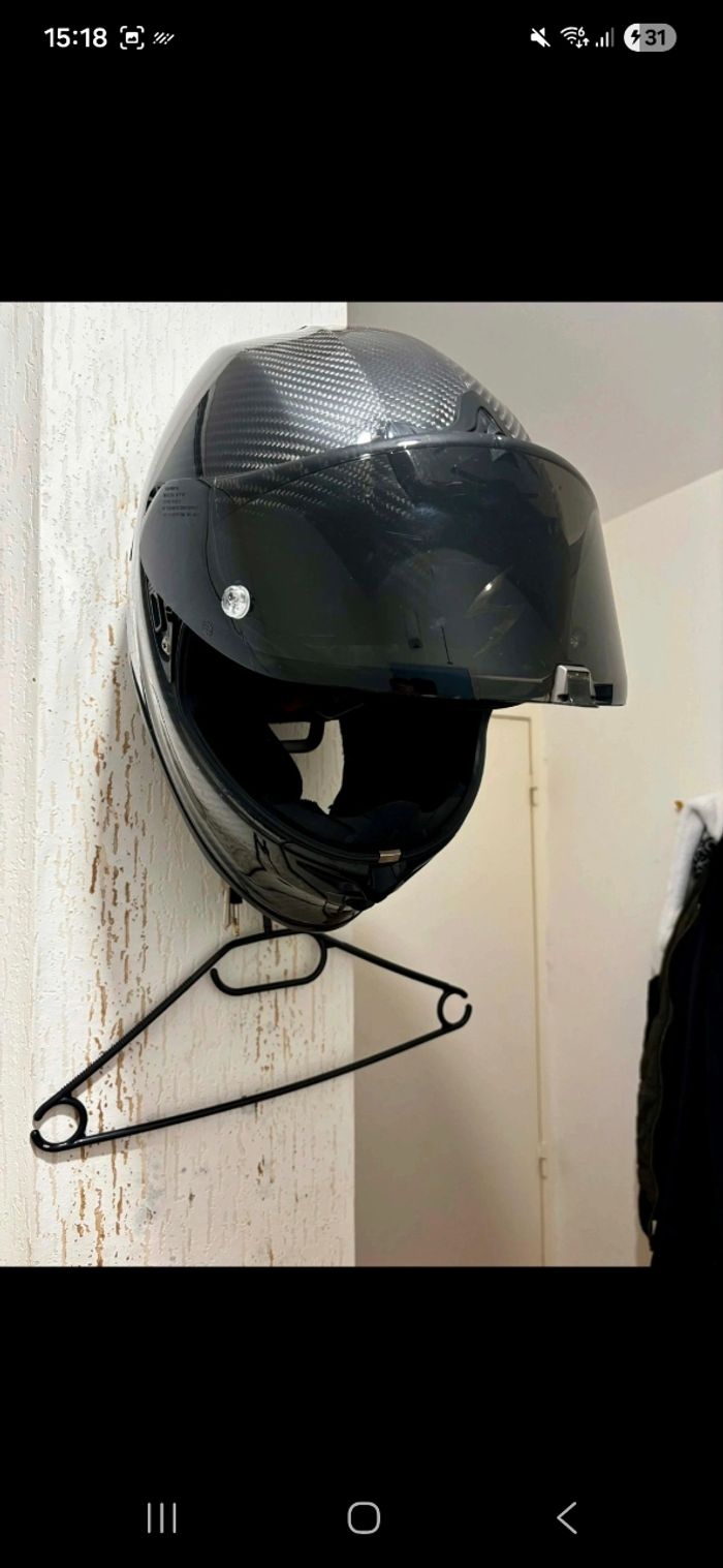 Porte casque moto - photo numéro 3