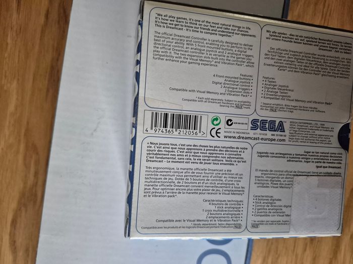 Lot Bundle pack clavier keyboard + Manette Pad Controller Sega Dreamcast Neuf - photo numéro 2