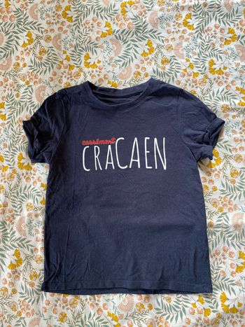 T short coton bio 6/8 ans