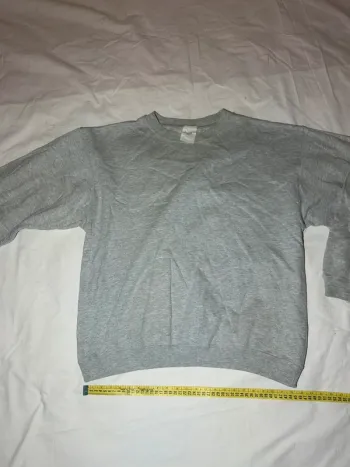 Sweat gris en Cotton
