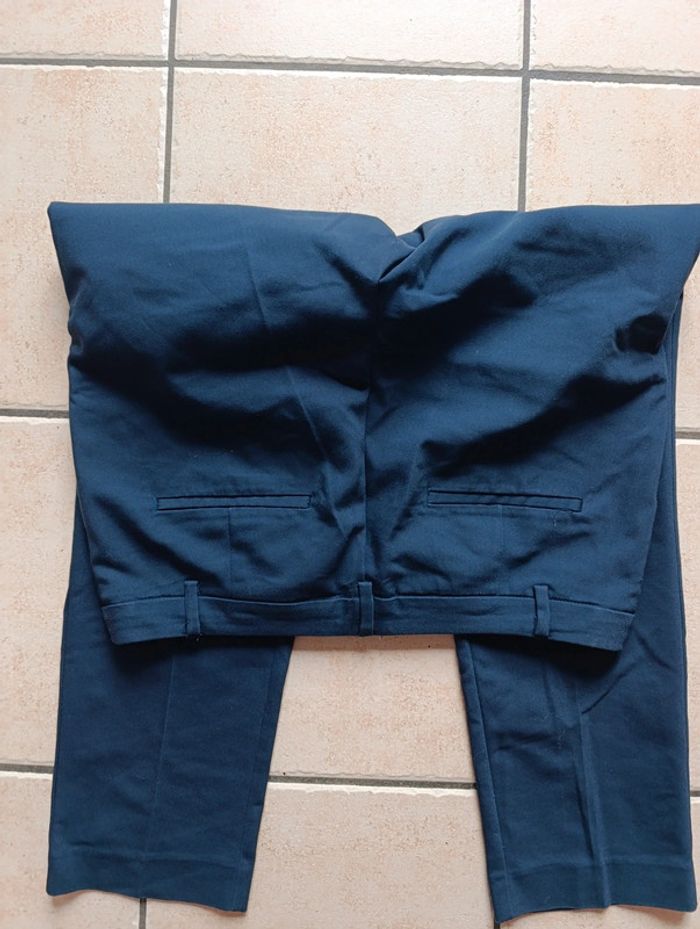 Pantalon bleu Kiabi Skinny fit taille 44 - photo numéro 4