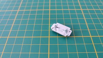 Plaque immatriculation arrière miniature Bburago Burago Lancia Aurelia B24 Spider 1955 1/18 #B87