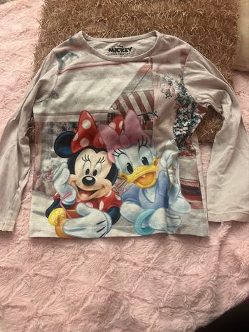 T-shirt manche longue Disney 3/4 ans