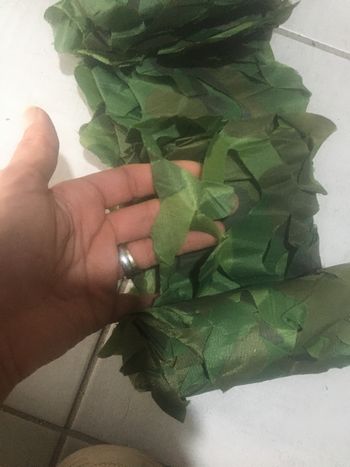 Brise vue effet militaire