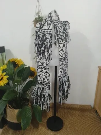 grande écharpe Camaieu 225x 26cm 100% acrylique neuve