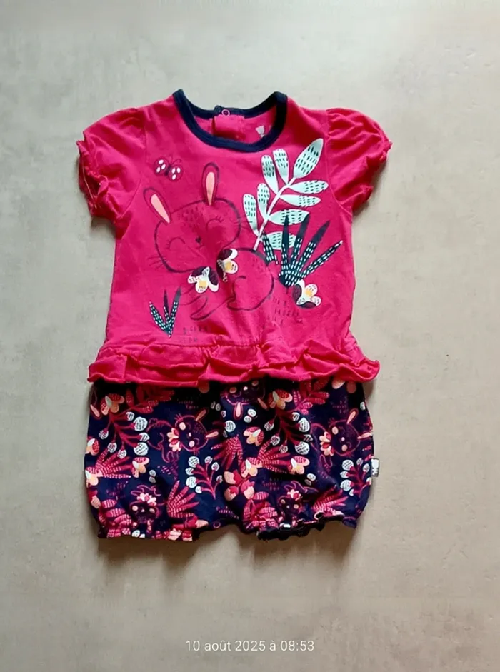 Barboteuse fille - 18/24mois