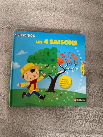 Livre Les 4 saisons, Kididoc, Nathan