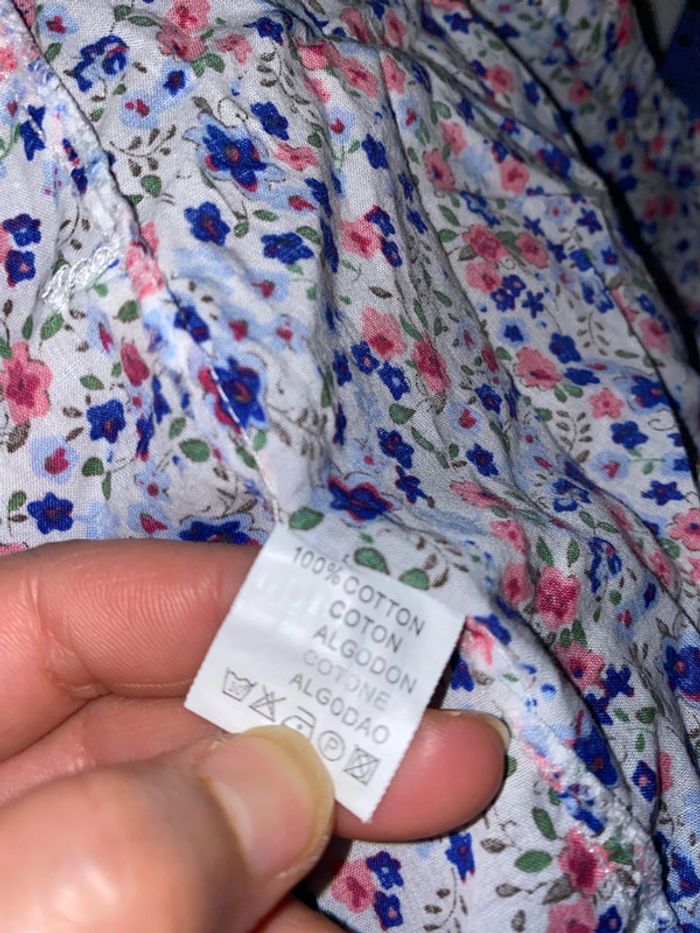 Chemise a fleurs romantique Taille L Haosa - photo numéro 8