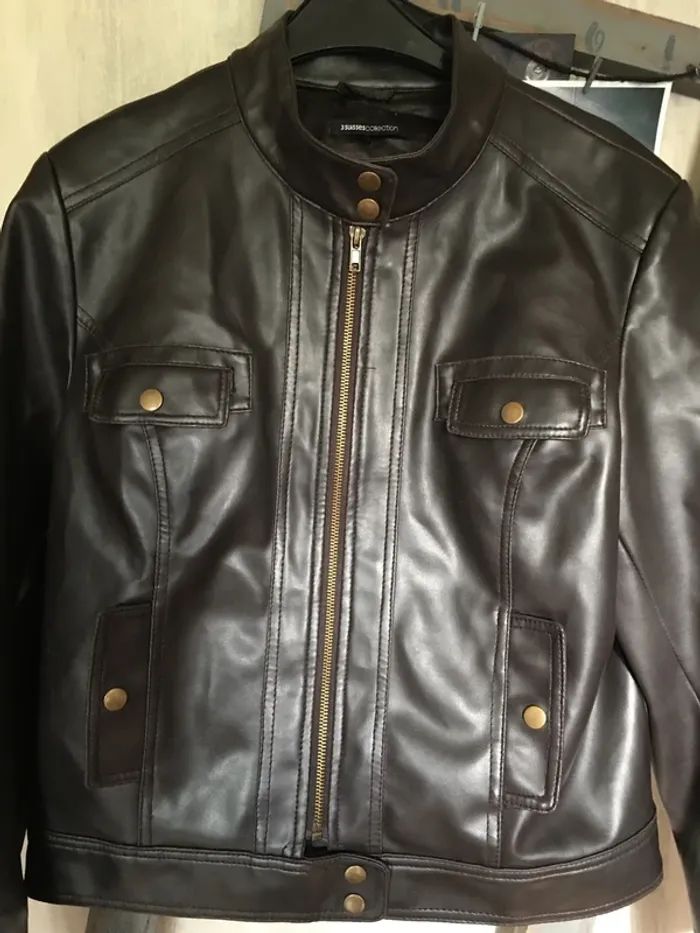 Veste similicuir - photo numéro 2