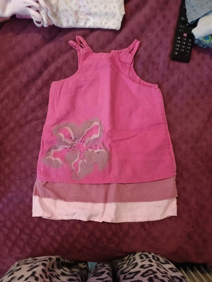 Robe bretelles 12 mois