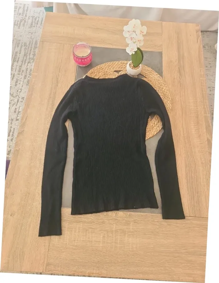 Pull noir shein taille S - photo numéro 2