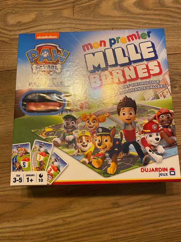 Jeu mon premier mille borne Pat patrouille