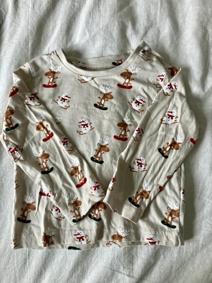 T-shirt à manches longues de Noël