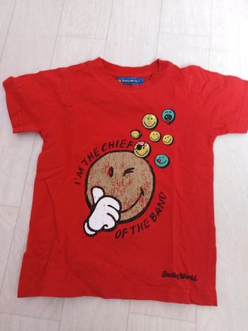 Tee-shirt 4 ans Smiley
