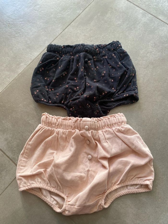 Lot short 24 mois