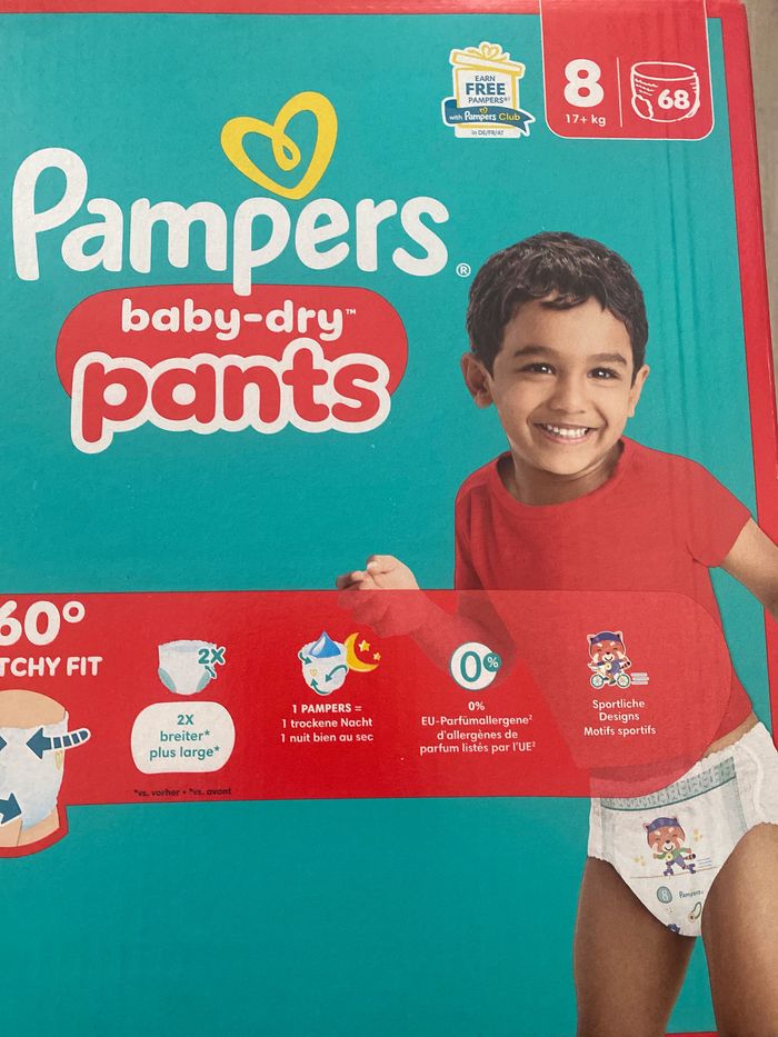 Pampers pants taille 8 - photo numéro 2