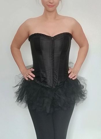 Bustier corset satiné sexychic taille 34/36