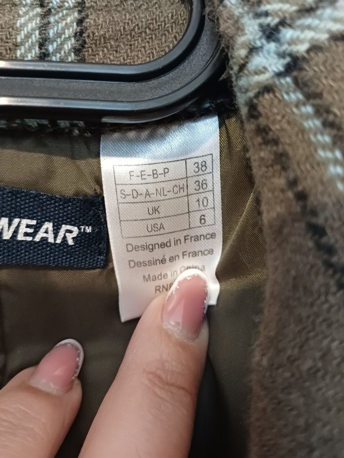 Manteau à carreaux - photo numéro 5