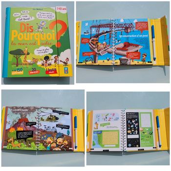 Livre avec feutre effaçable Dis Pourquoi la mer est salée ? (48)