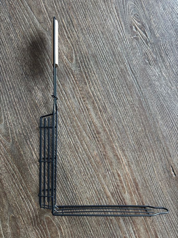 Lot de 3 cages à brochettes en acier inoxydable pour barbecue - photo numéro 6