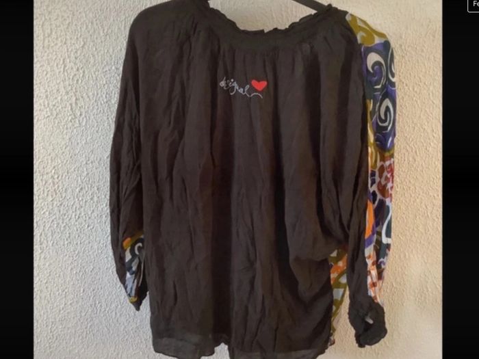 Haut fantaisie chauve souris Desigual taille S - photo numéro 2