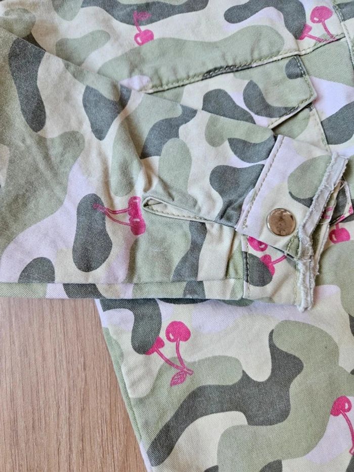 Veste militaire cerises lefties 2/3 ans - photo numéro 2