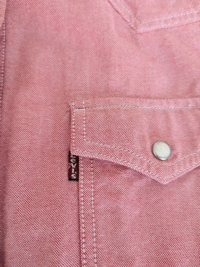Chemisier rose manches courtes - Levi's - taille M - photo numéro 5