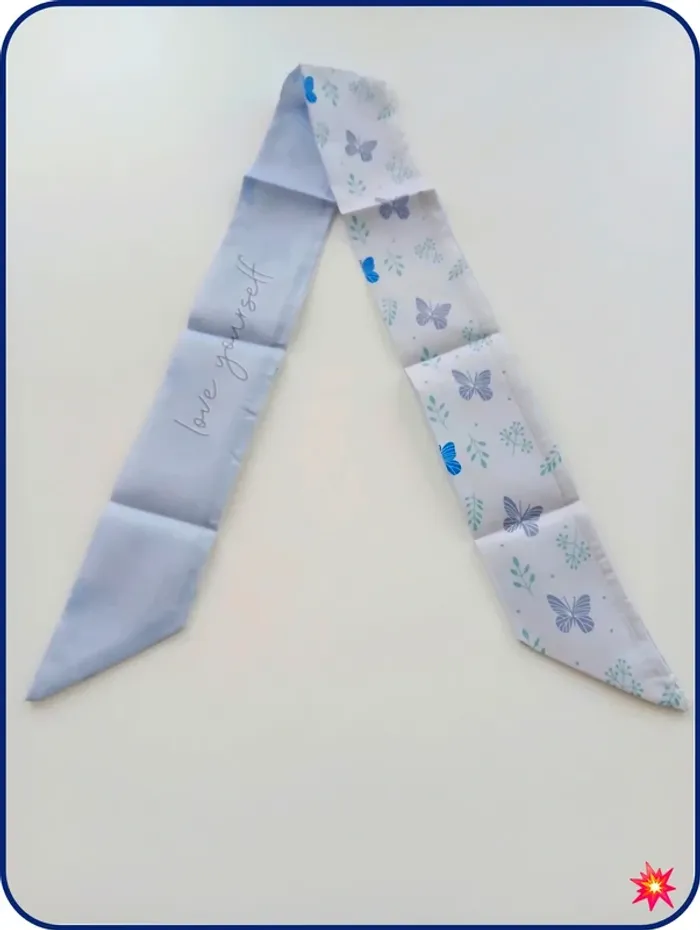 Foulard cheveux papillon femme – tendance, léger et stylé