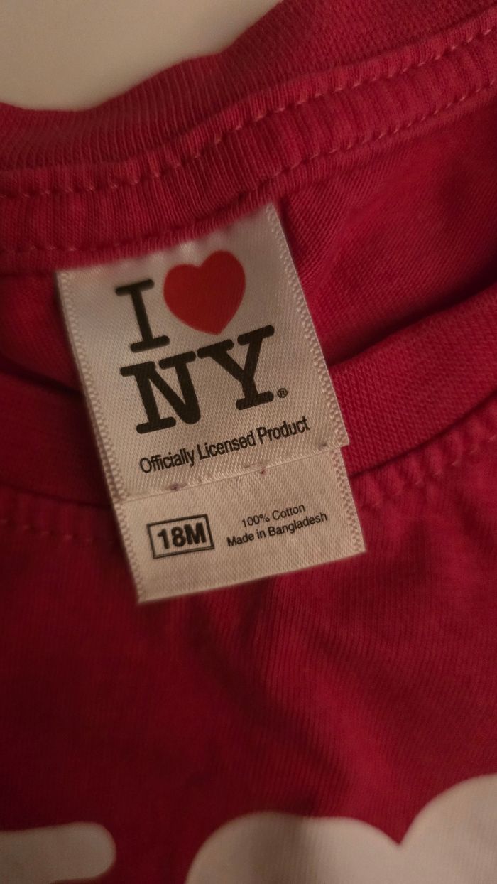 T shirt I love New York - photo numéro 4