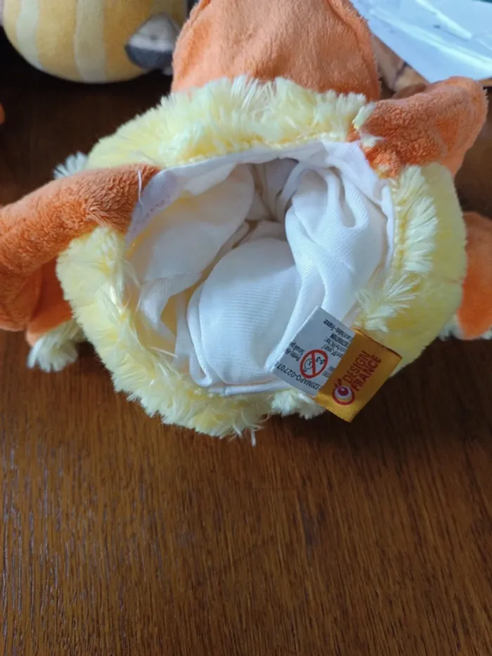 Peluche canard sonor Fizzy - photo numéro 7