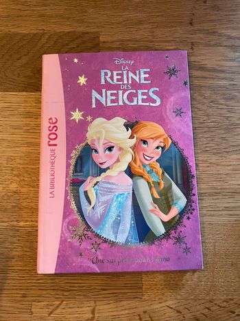 Livre La bibliothèque Rose Disney La reine des neiges Une surprise pour Anna