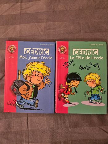 Lot 2 livres Cédric