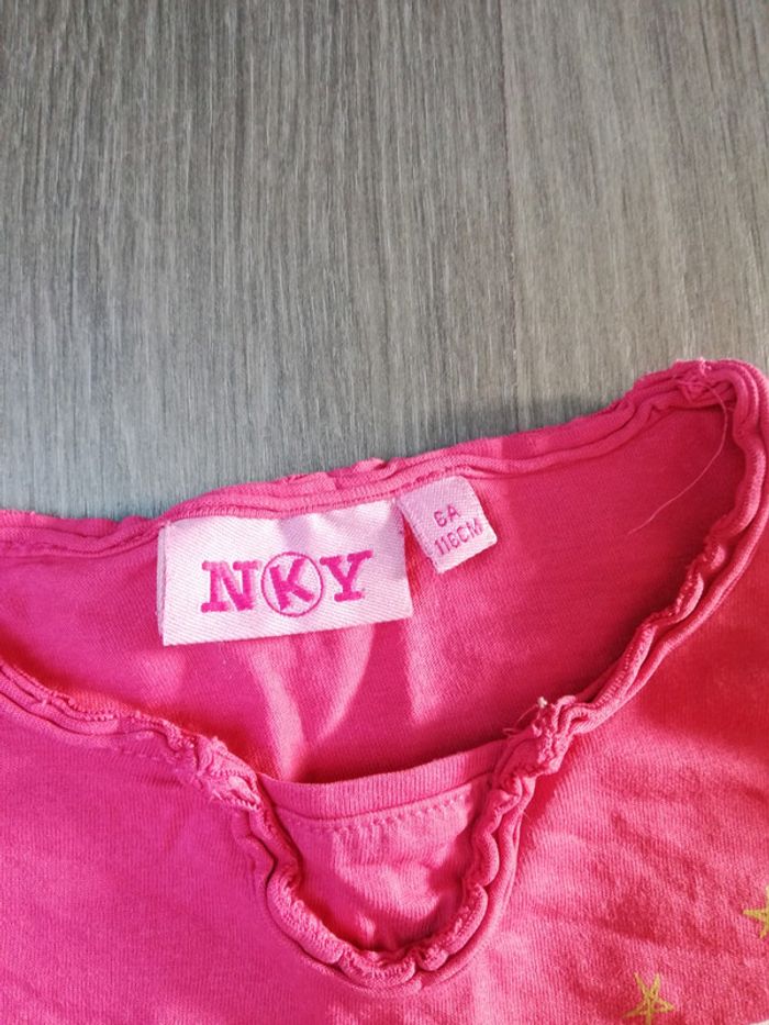 Tee-shirt fille 6 ans - photo numéro 3