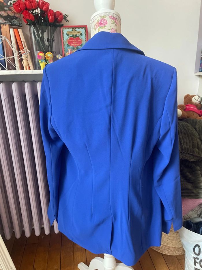 Blazer bleu électrique - photo numéro 5