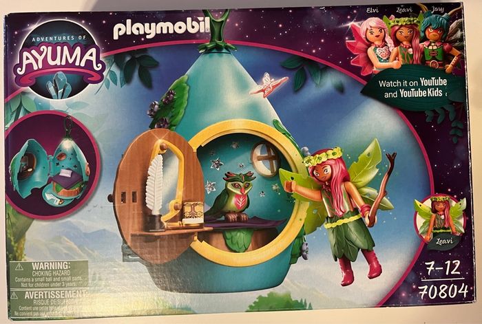 Playmobil Ayuma 70804 La maison des fées