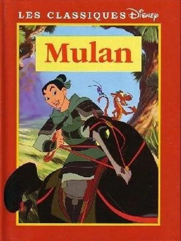 Lot 2 livres disney: Cendrillon et Mulan - photo numéro 4