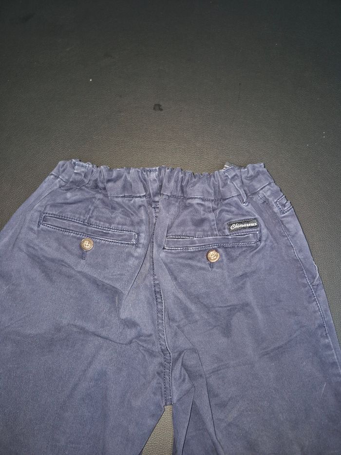 Pantalon garçon bleu marine - photo numéro 4