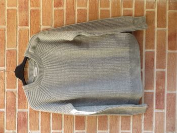 Pull vert amande pailleté cache cache neuf