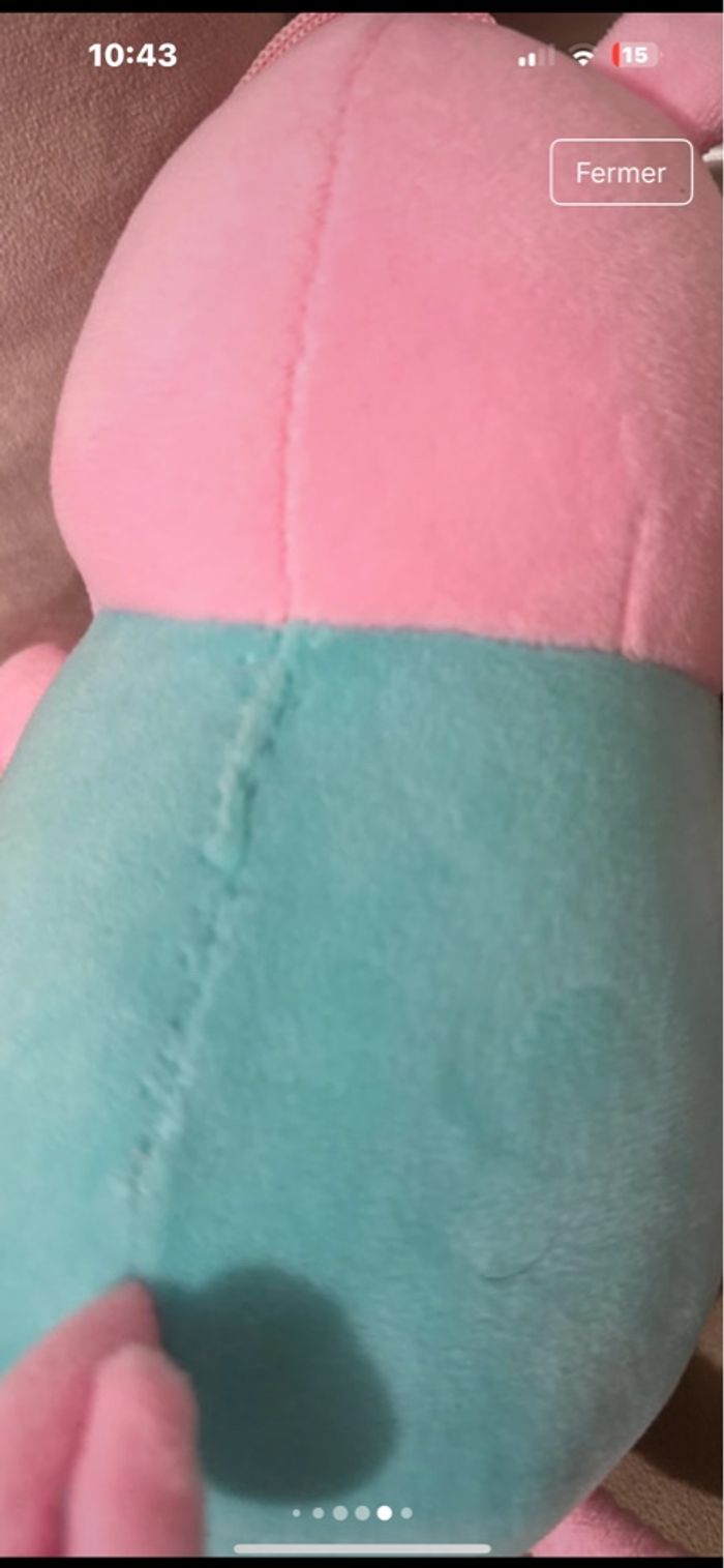 Peluche papa piG très bon état - photo numéro 5