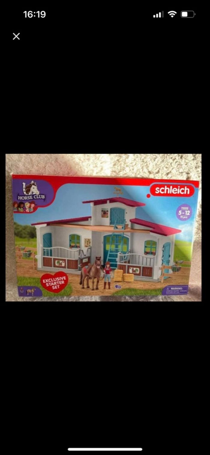 Centre équestre neuf schleich