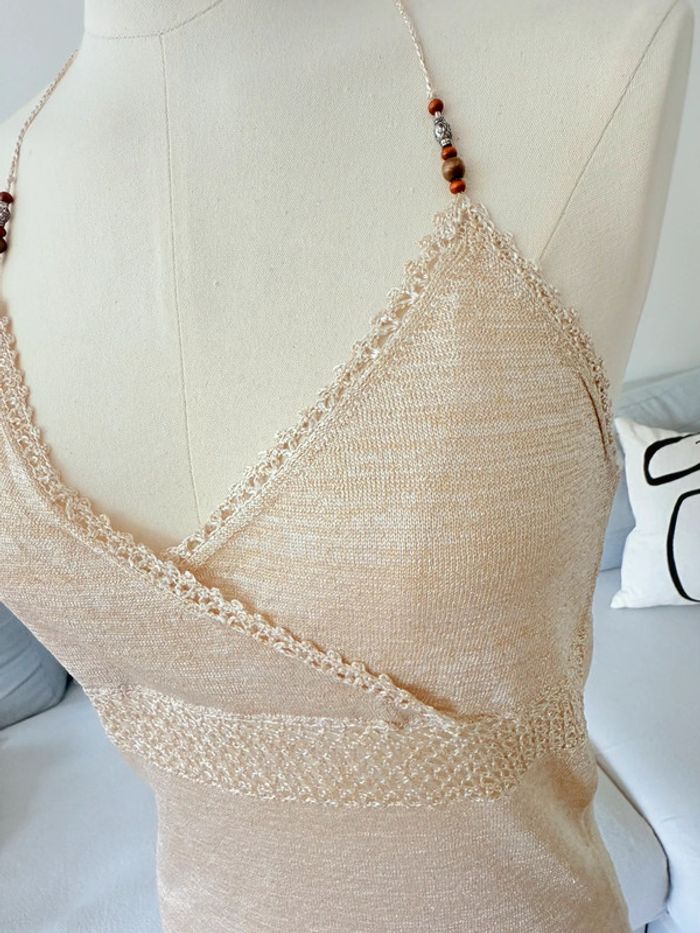 Haut crochet été dos nu - photo numéro 2