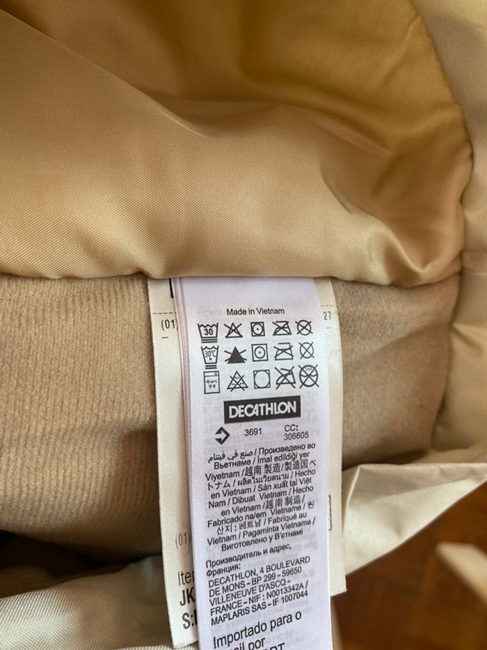Veste de ski beige Wedze Taille M - photo numéro 4