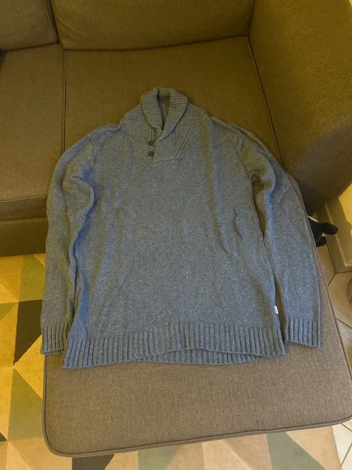 Pull col châle homme, Throttleman taille L