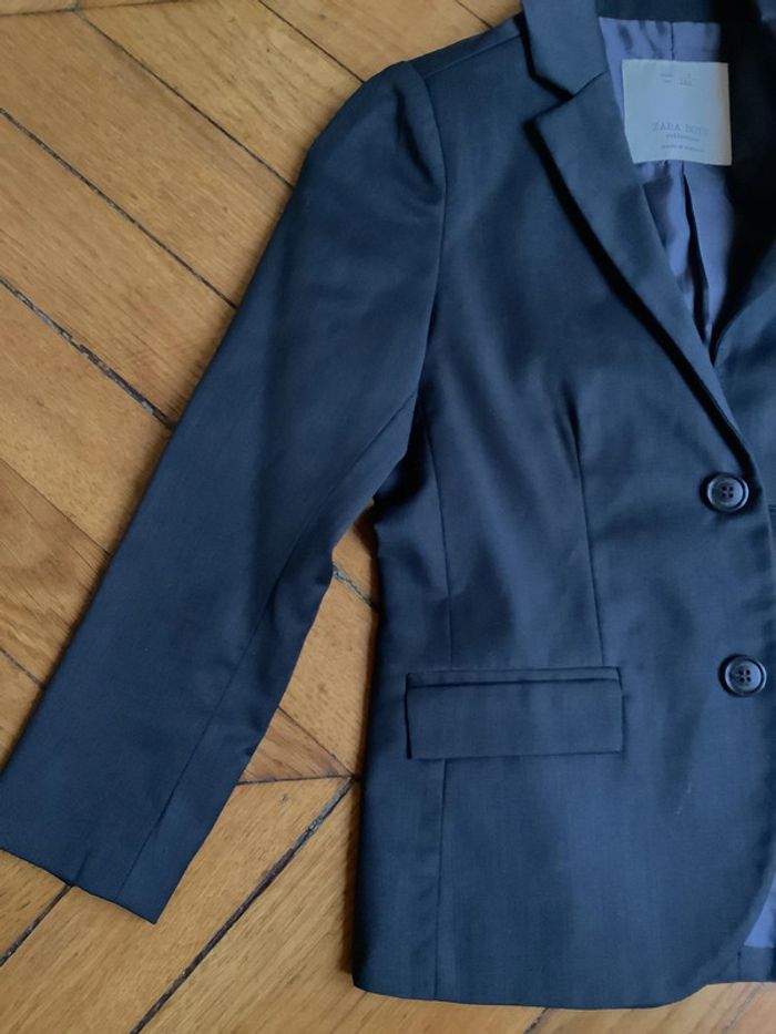 Magnifique veste de costume Zara taille 7 ans - photo numéro 2