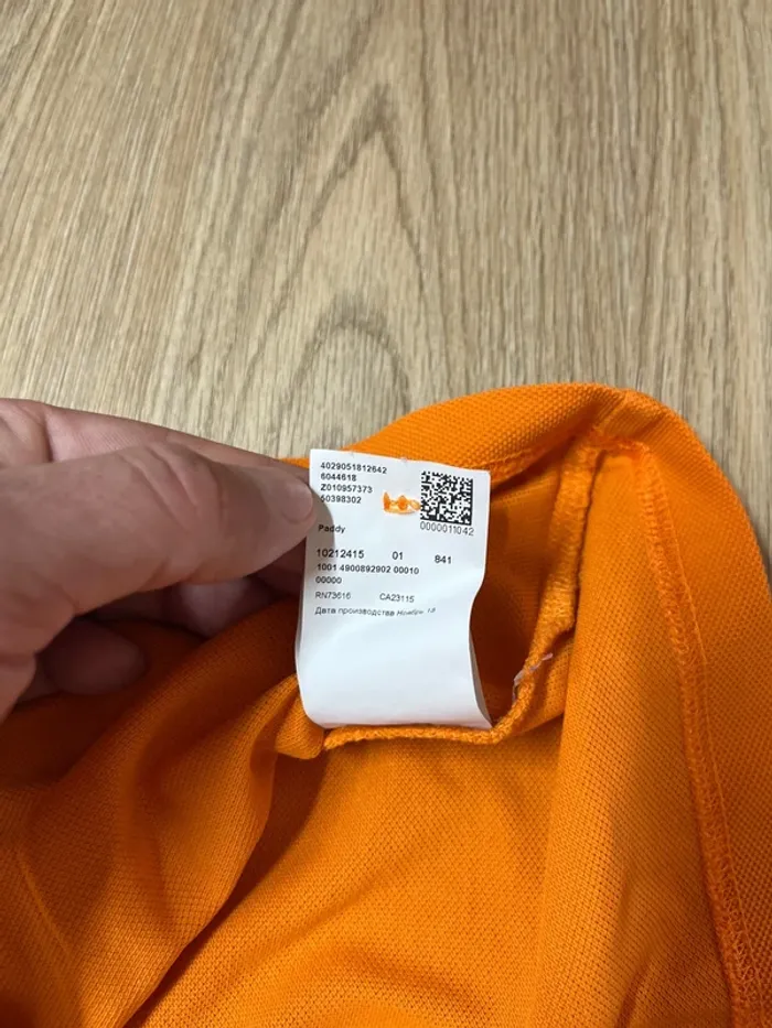 Polo Hugo boss - couleur orange - taille S - photo numéro 5
