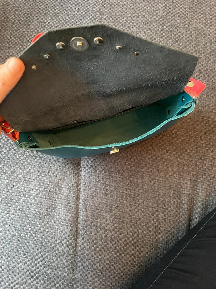 Sac à main cuir fait main - photo numéro 4